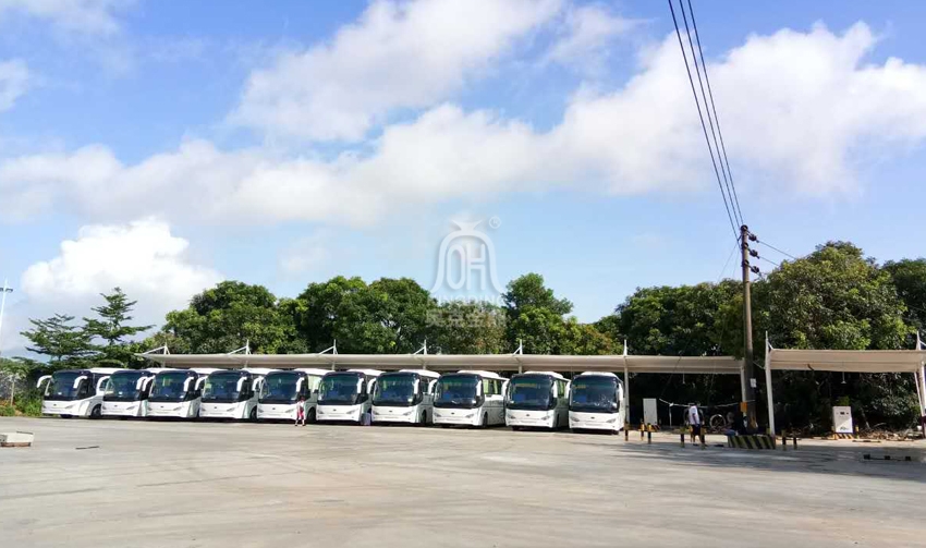 車電網(wǎng)坪山聚龍電動汽車充電站膜結(jié)構(gòu)